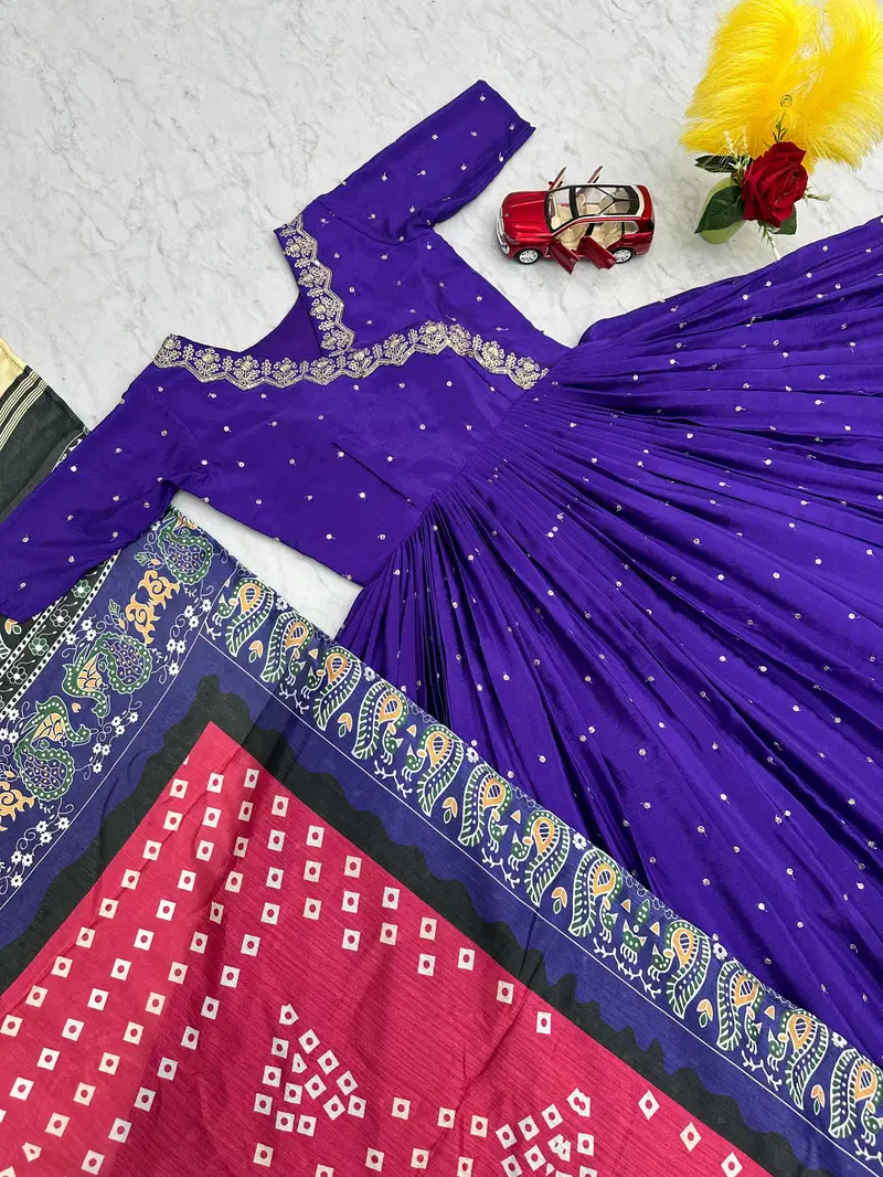 PC 407 Heavy Chinon Designer Gown With Dupatta Wholesale Shop In Surat